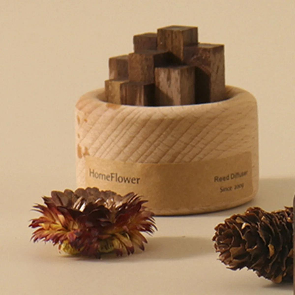 Natural Fragrance Diffuser | Solid Wood - JUGLANA