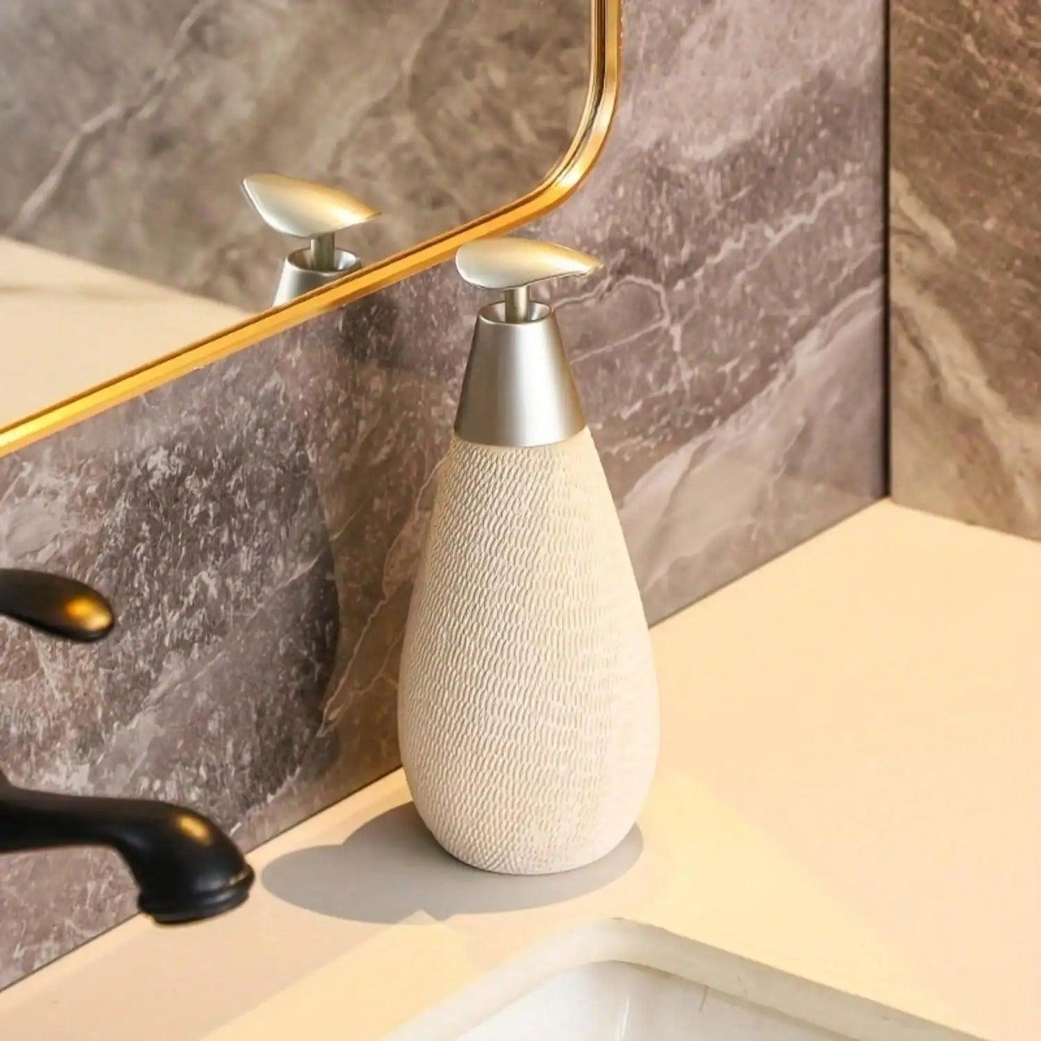Natural Relief Soap Dispenser | Ceramic - JUGLANA