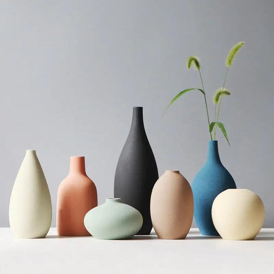 Nordic Pastelle Vases | Ceramic - JUGLANA