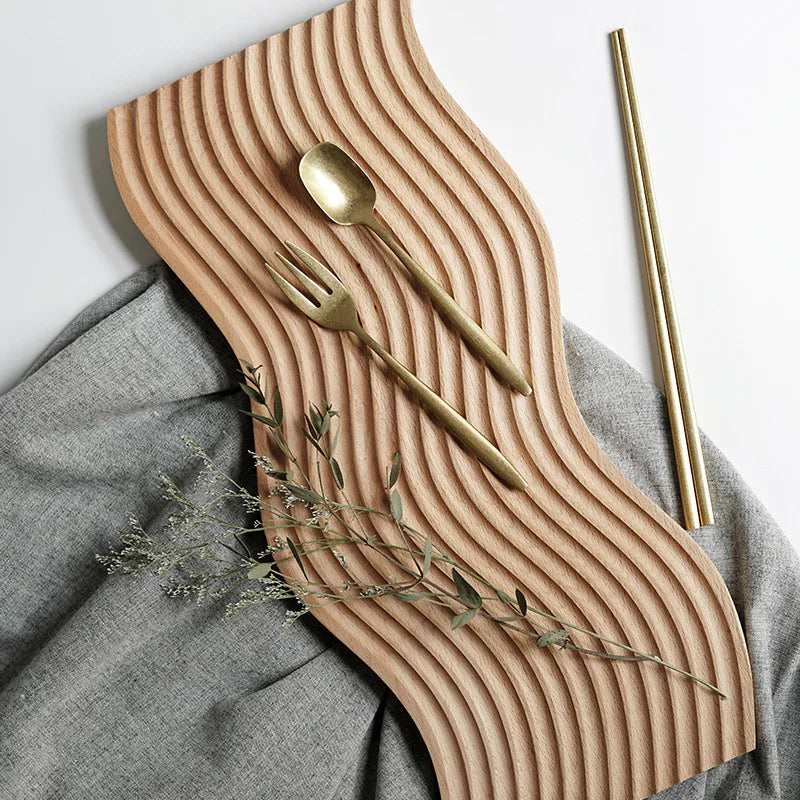 Nordic Relief Wood Cutting Board | Full Wood - JUGLANA