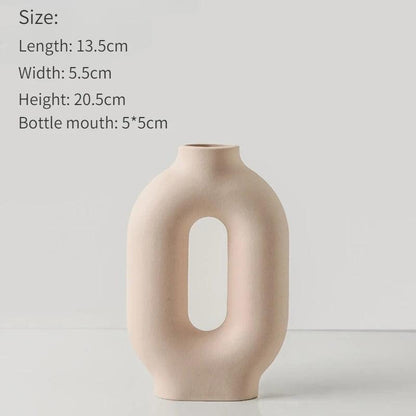 Nordic Tube Vase | Ceramic - JUGLANA