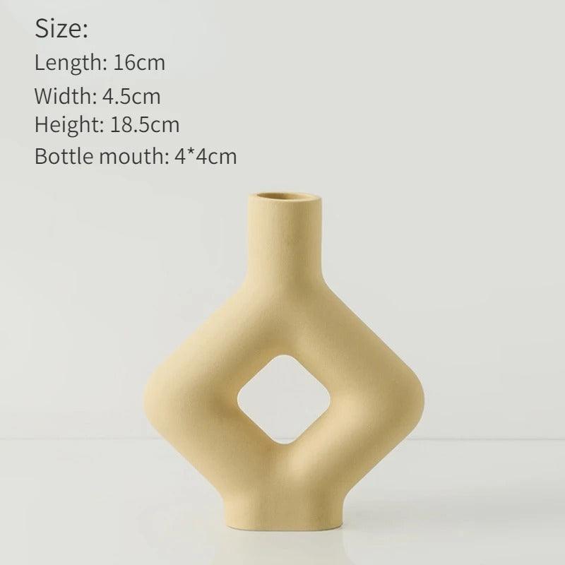 Nordic Tube Vase | Ceramic - JUGLANA