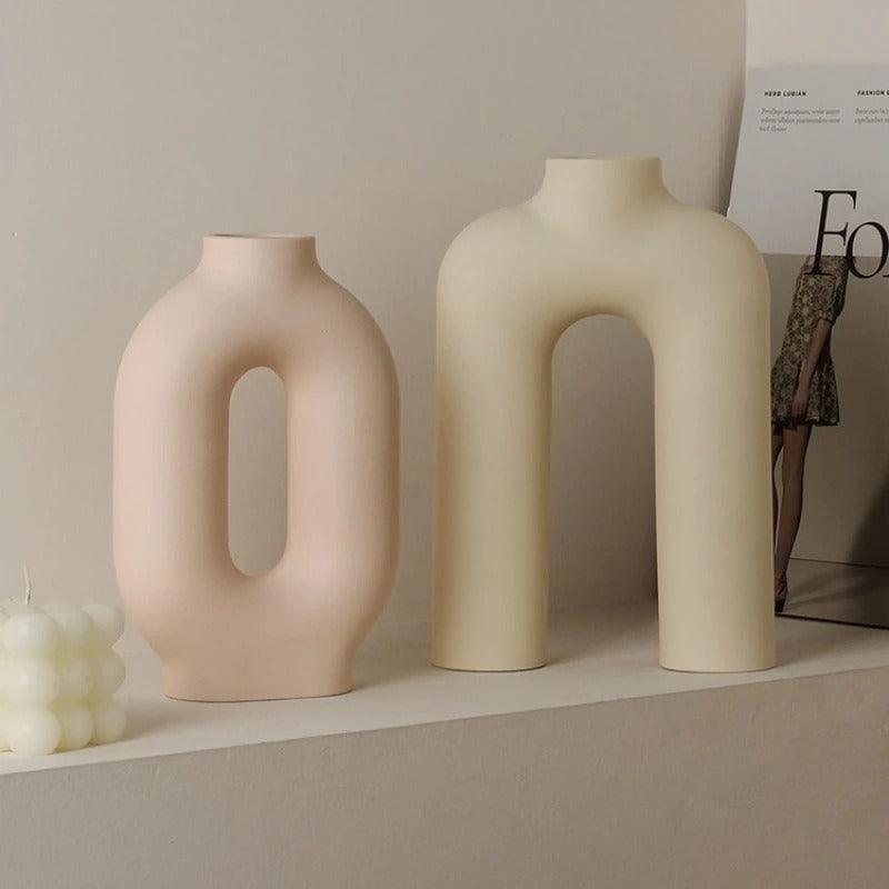 Nordic Tube Vase | Ceramic - JUGLANA