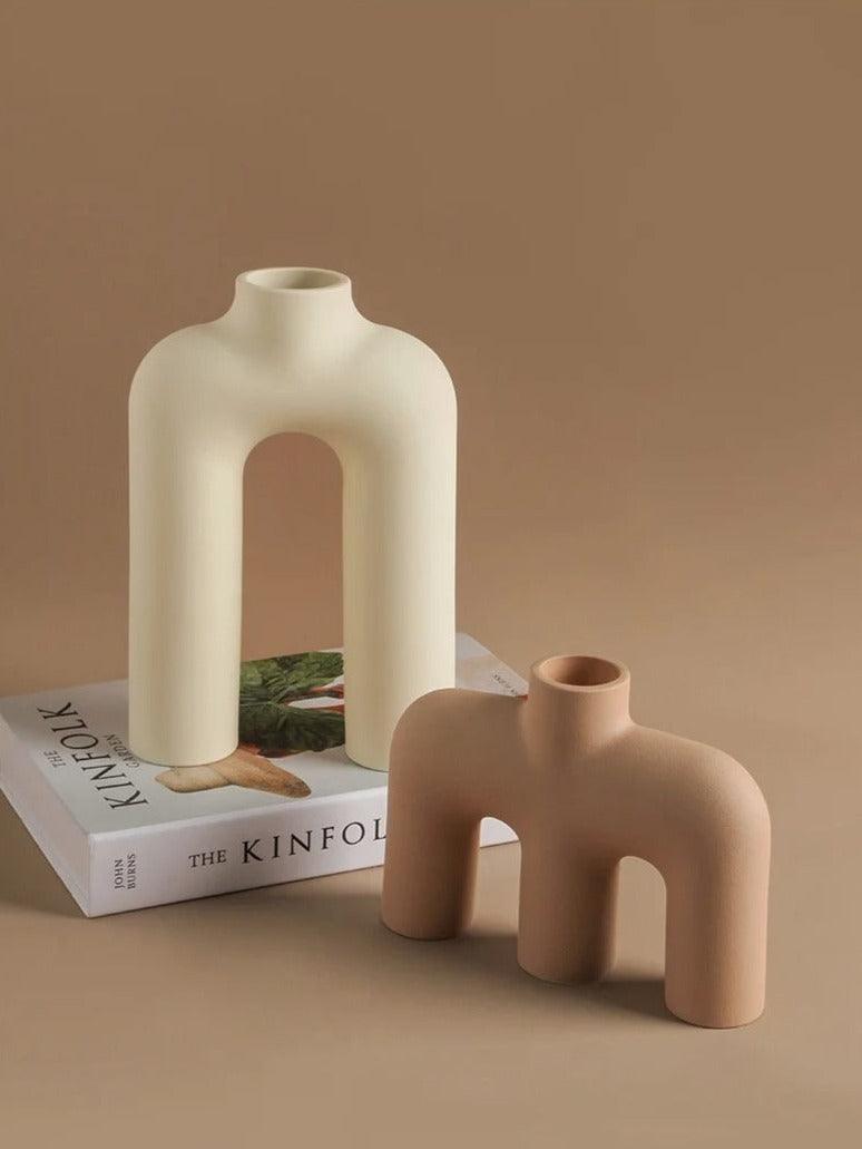 Nordic Tube Vase | Ceramic - JUGLANA