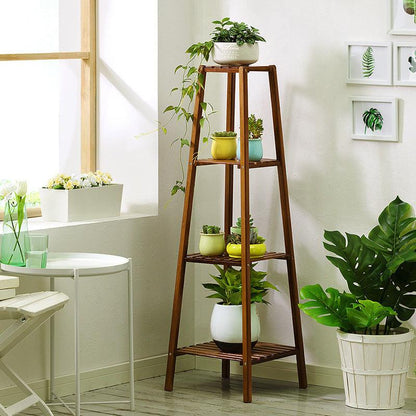 Plants Rack Stand | Bamboo | Indoor, Outdoor Display - JUGLANA