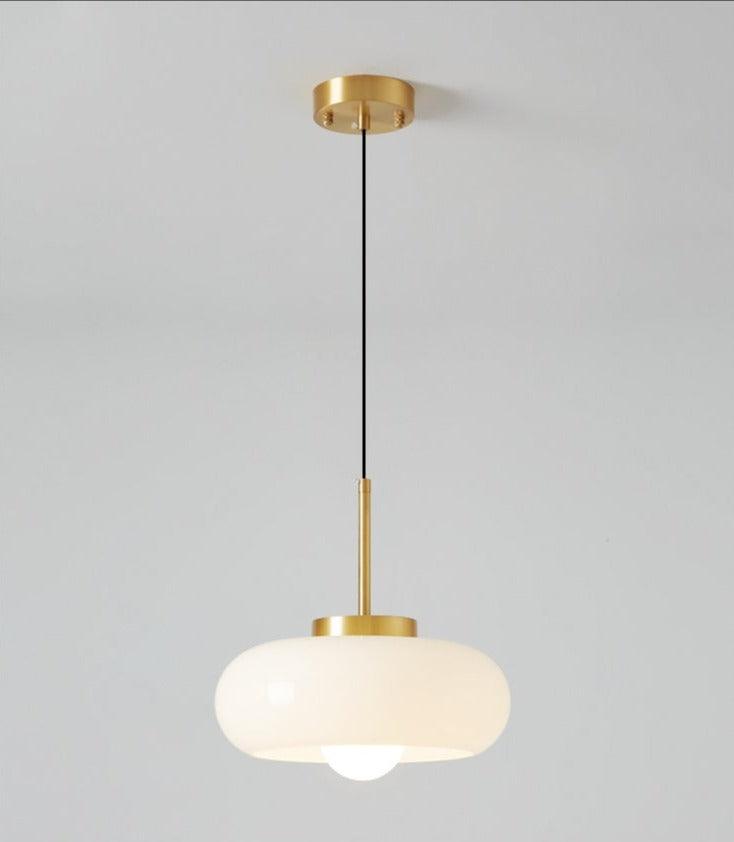 Retro Pendant Light  | Bright, Full Glass Lamp - JUGLANA