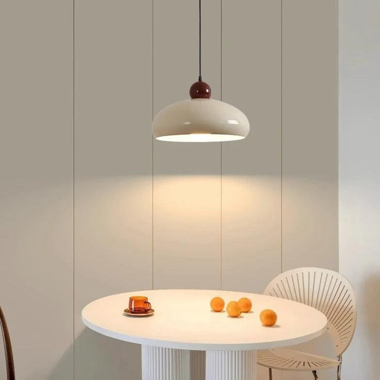 Retro Pendant Light | Glass Stone & Iron, Cord Cable - JUGLANA