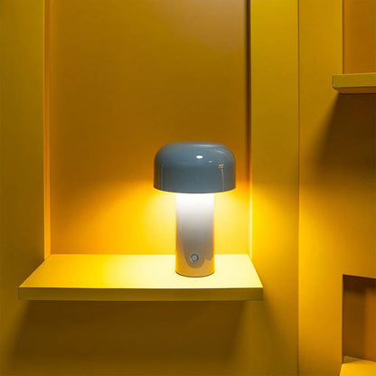 Portable Table Lamp | Modern Minimalistic Mushroom Design - JUGLANA