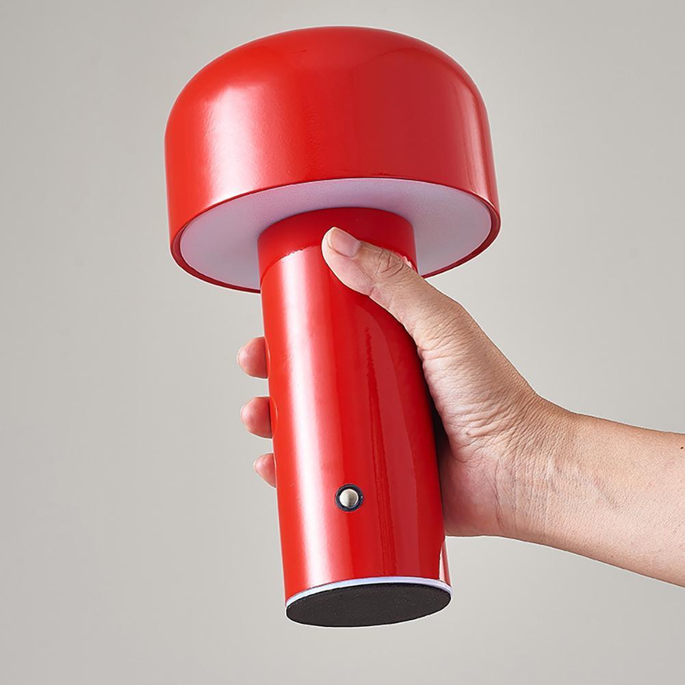 Portable Table Lamp | Modern Minimalistic Mushroom Design - JUGLANA