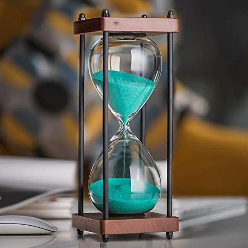 Rustic Hourglasses Rustic Hourglass | Wood & Metal, Various Colors – JUGLANA