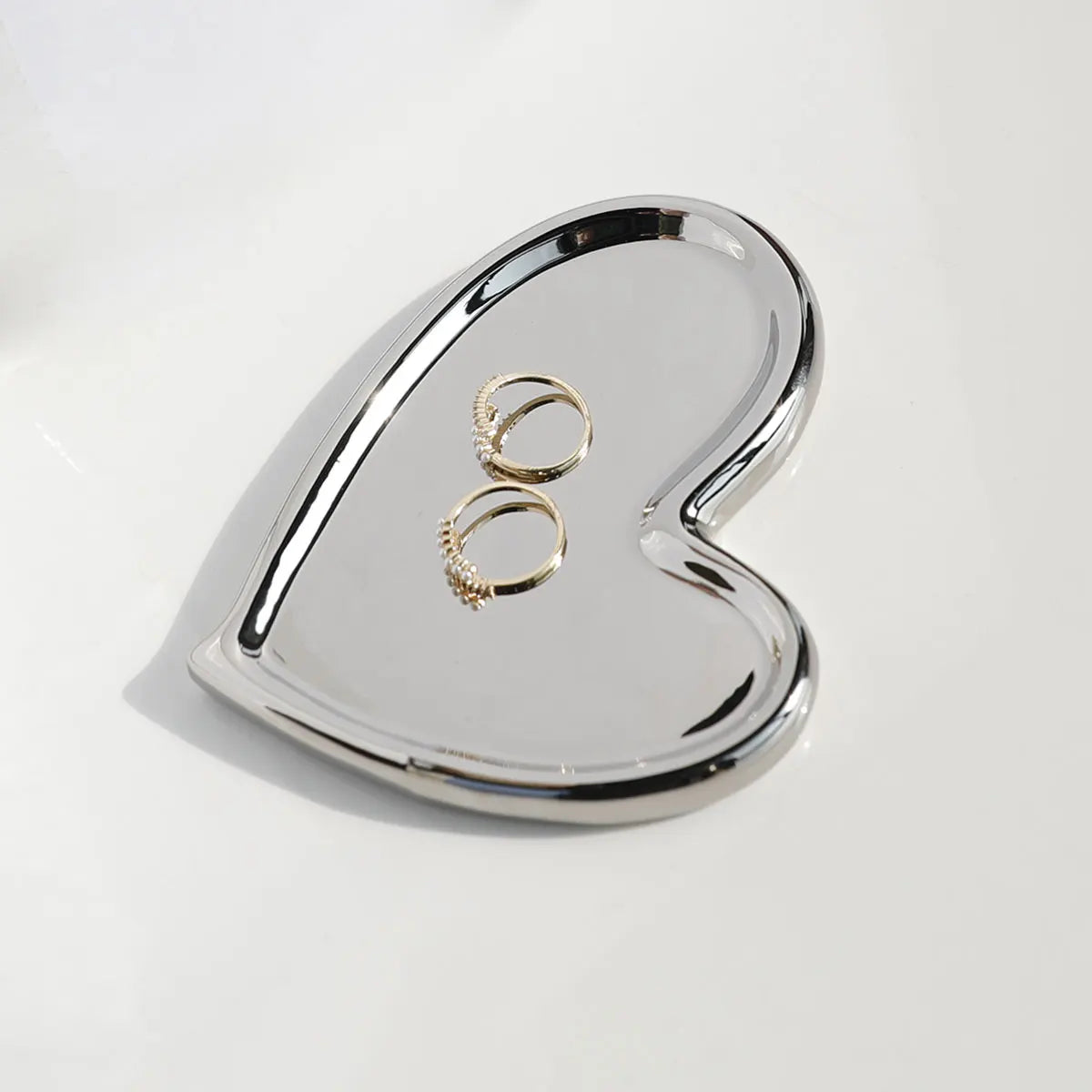 Shiney Abstract Jewelry and Key Tray | Ceramic - JUGLANA