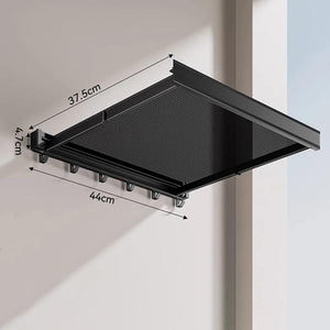 Smart Foldable Wall Rack | Metal - JUGLANA