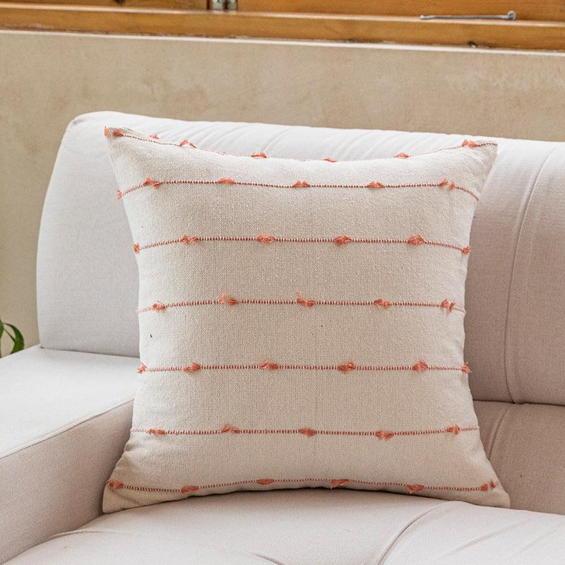 Striped Pillowcase | Organic Linen & Cotton - JUGLANA