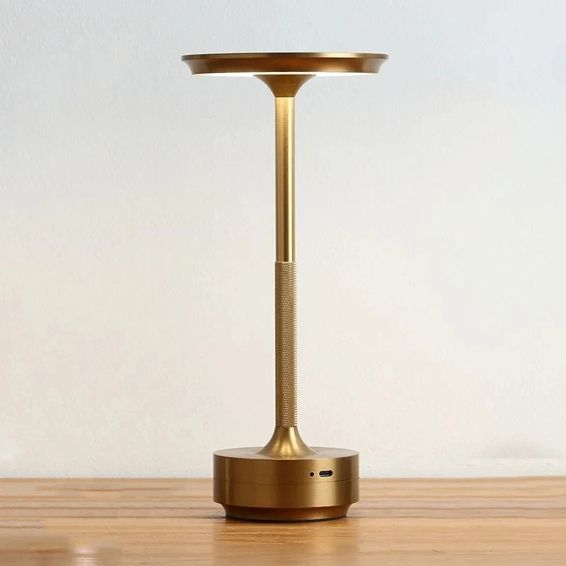 Elegant Desk Lamp | Full Metal, Rechargable