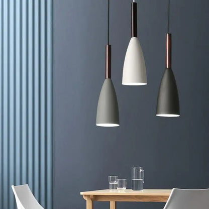 Nordic Fluorescent Pendant Light | Full Metal