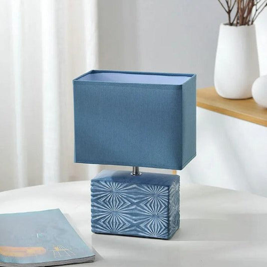 Vintage Fabric Table Lamp | Nordic Ceramic Design - JUGLANA