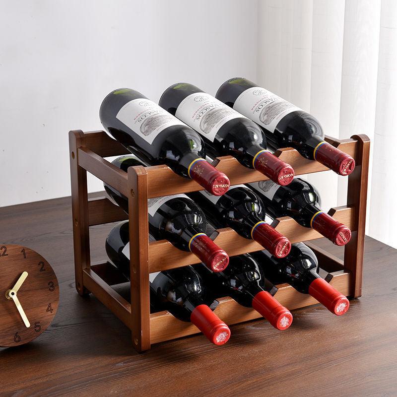 Wine Bottle Holder | Handmade | Reinforced Bamboo Wood - JUGLANA