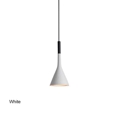 Modern Funnel Pendant Lights | Full Metal